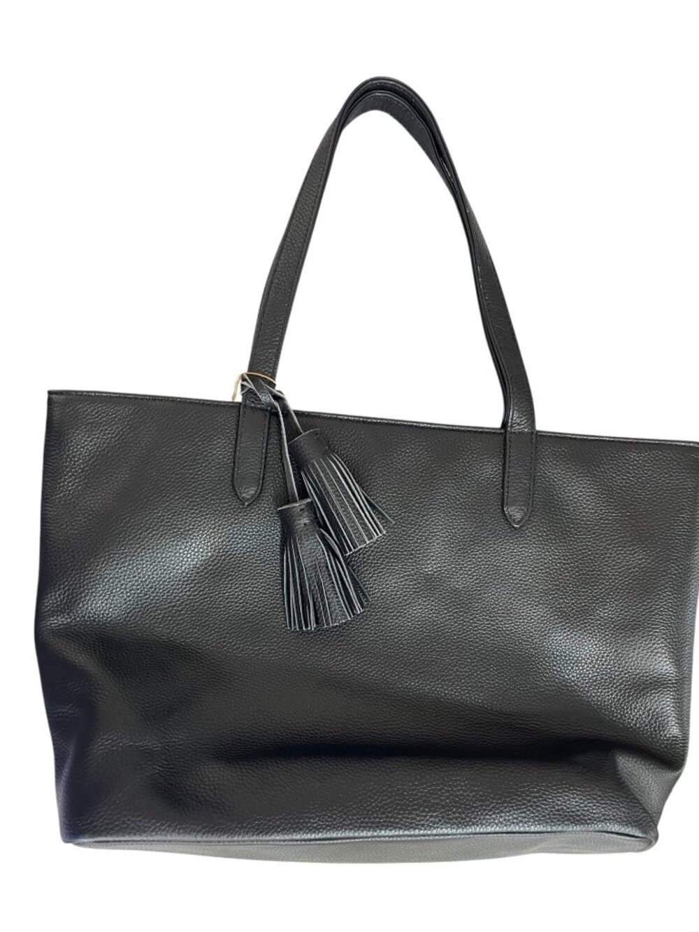 Onna Ehrlich Black Leather Tote